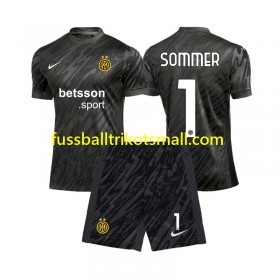 Fußballtrikots Inter Mailand Yann Sommer 1 Torwart Kinder 2024-2025 Kurzarm 3rd trikot kaufen
